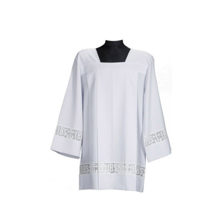 Surplis de prêtre - dentelle de coton (D1)