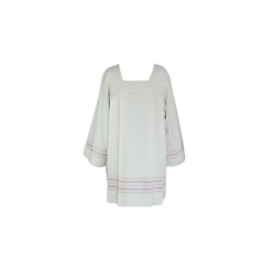 Surplis de prêtre avec mercerie (couleur)