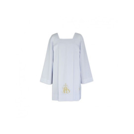 Surplis de prêtre avec pattes IHS en or