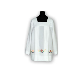 Surplis en georgette brodée (1)