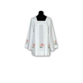 Surplice en georgette brodée (8)