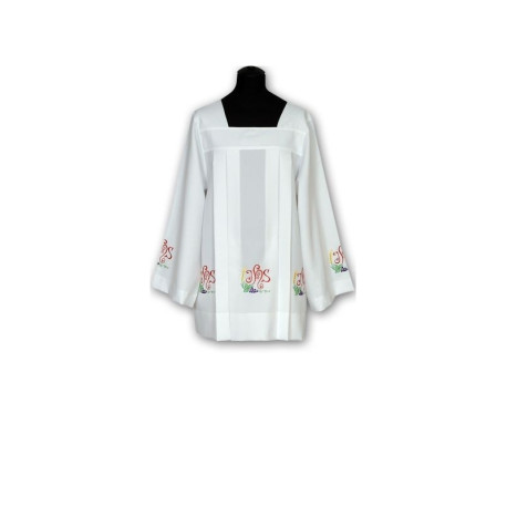 Surplice en georgette brodée (8)