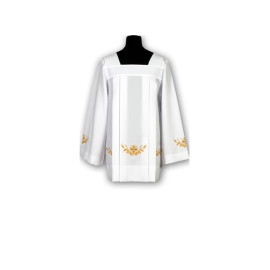 Surplice en georgette brodée (10)