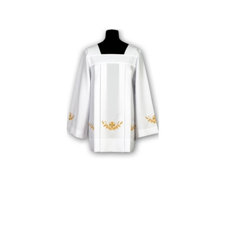 Surplice en georgette brodée (10)