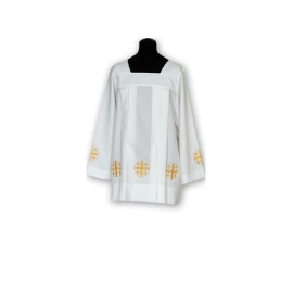 Surplice en georgette brodée (11)