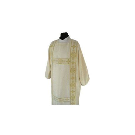 Jacquard gothique Dalmatic - velours rayé - mélange de couleurs