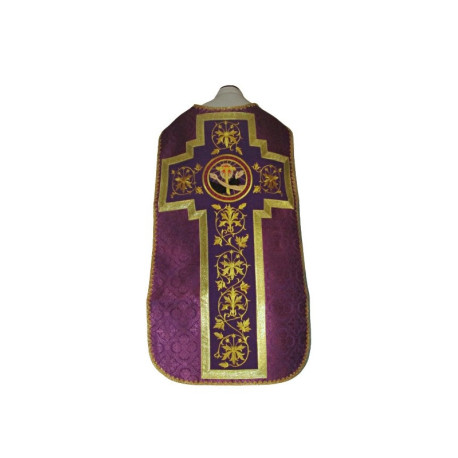 Chasuble romaine avec le symbole du franciscain (71)
