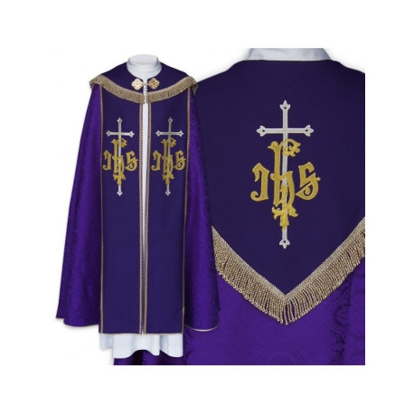 Chape liturgique brodée (5)