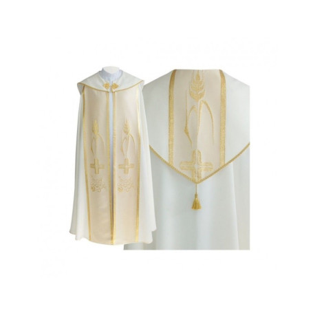 Chape gothique - tissu coton extensible (4)