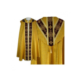 Chape or semi-gothique - bandes de velours (5)