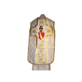 Chasuble romaine - Sacré-Cœur de Jésus (76)