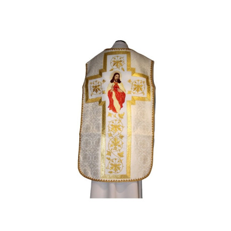 Chasuble romaine - Sacré-Cœur de Jésus (76)