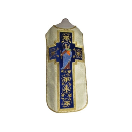 Chasuble romaine - Notre-Dame Auxiliatrice (77)