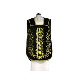 Chasuble romaine en velours - Symbole eucharistique (83)