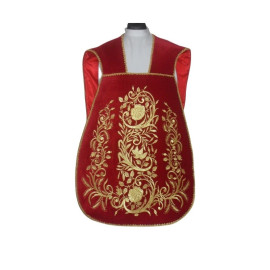 Chasuble romaine en velours - Saint Agneau (84)