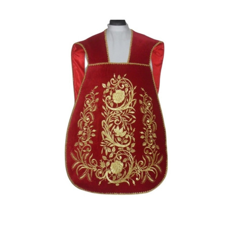 Chasuble romaine en velours - Saint Agneau (84)