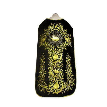 Chasuble romaine en velours - Saint Agneau (85)
