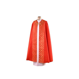 Damas brodé à chape rouge (59)