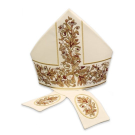 Mitre richement brodé (3)