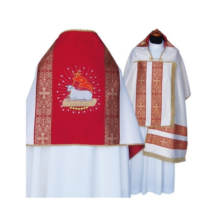 Voile liturgique - motif de Pâques (2)