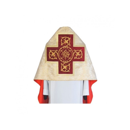 Voile liturgique - motif or IHS (30)
