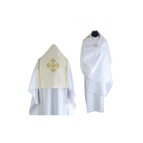 Voile liturgique blanc/écru (43)