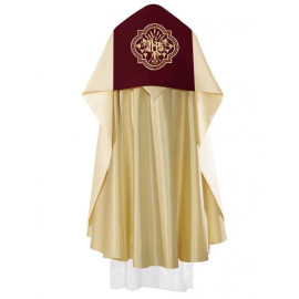 Voile liturgique IHS brodé (18)