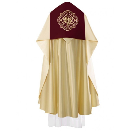 Voile liturgique IHS brodé (18)