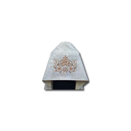 Voile richement brodé IHS (1)