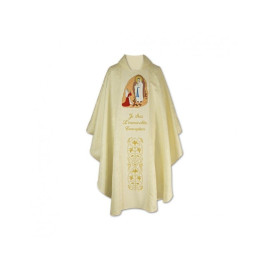 Chasuble - Notre-Dame de Lourdes