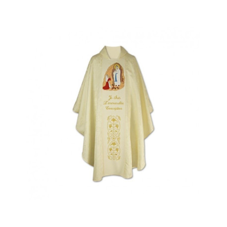 Chasuble - Notre-Dame de Lourdes