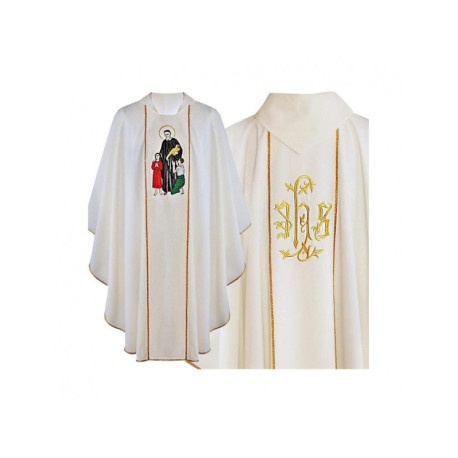 Chasuble brodée - St. Vincent a Paulo
