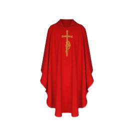 Chasuble de croix + épis (couleurs liturgiques)