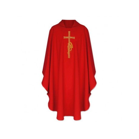 Chasuble de croix + épis (couleurs liturgiques)