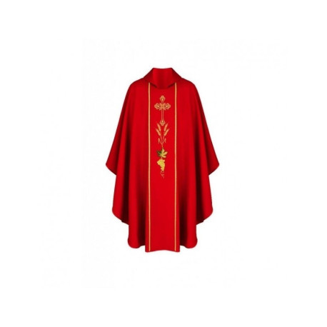 Chasuble Croix gothique - couleurs liturgiques (19)