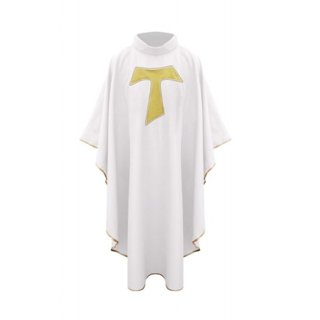 Chasuble franciscaine avec croix TAU