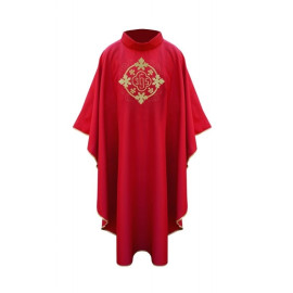 Chasuble avec symbole IHS
