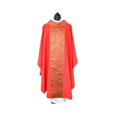 Chasuble exclusive de couleur rouge