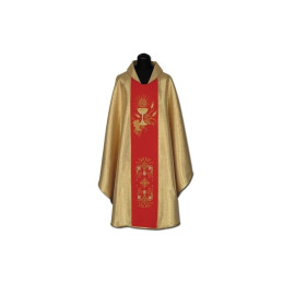 Chasuble brodée d'or (013)