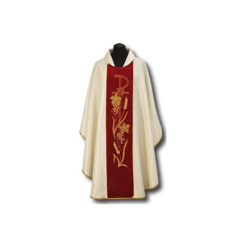 Chasuble de damas, ceinture de velours (017)