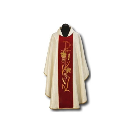 Chasuble de damas, ceinture de velours (017)