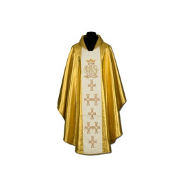 Chasuble en or, brodée (020)