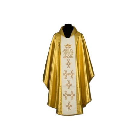 Chasuble en or, brodée (020)