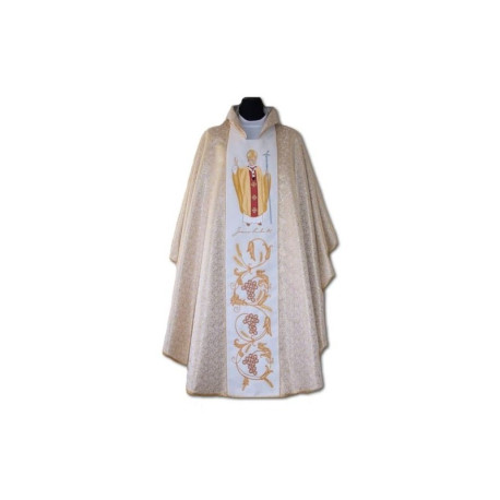 Chasuble Jean-Paul II - la figure complète
