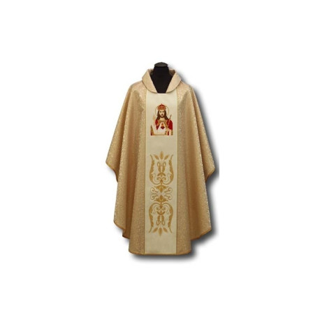 Chasuble brodée du Christ-Roi