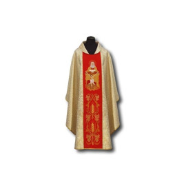Chasuble brodée de la Sainte Trinité