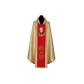 Chasuble brodée de Padre Pio