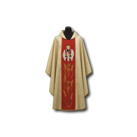 Chasuble brodée du père Jerzy Popieluszko
