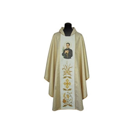 Chasuble brodée de Saint Stanislas Kostka