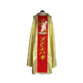 Chasuble en or de Saint-Christophe